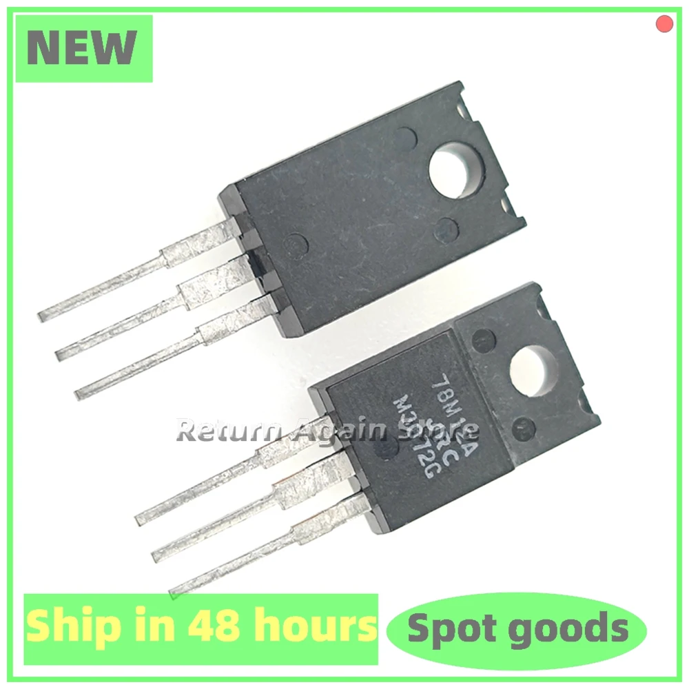 10pcs/LOT JRC78M12A Plastic Sealed TO-220F Packaged Transistor JRC Negative Voltage Regulator Original Three Terminals 79M12A