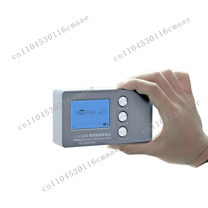Glass thickness measuring instrument LS201 is used for single-sided measurement of continuous glass, digital reading principle