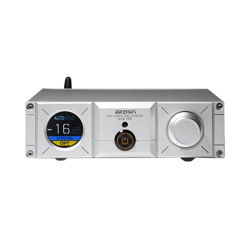 Hifi SU15PRO وحدة فك ترميز الصوت المنزلي ES9039Q2M فك QCC3095 بلوتوث 5.4 RCA مخرج متوازن DAC اقناع/OPT/ PC-USB