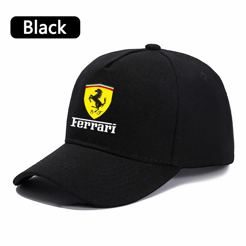 Gorra de Béisbol Ajustable con Diseño de Ferrari F430 Stradale 458 488 599 612 F12 Charles Leclerc, Accesorios para el Sol