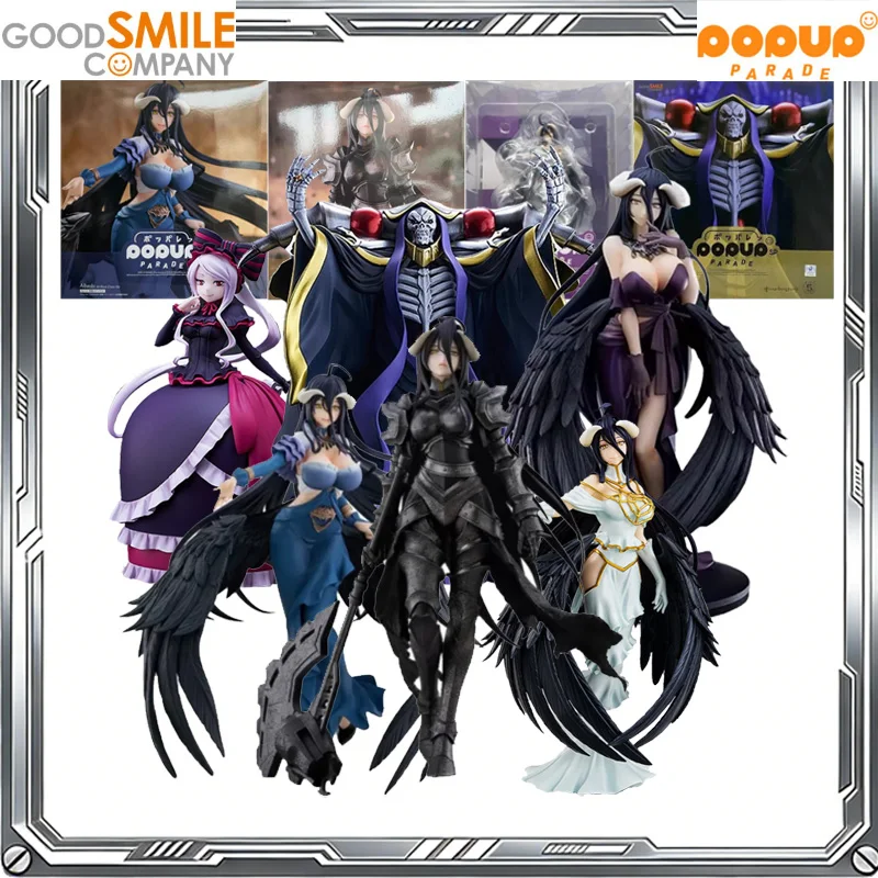 

Good Smile Original POP UP PARADE OVERLORD Anime Albedo Shalltear Ainz Ooal Gown Action Figure Toys Gift Collectible Model