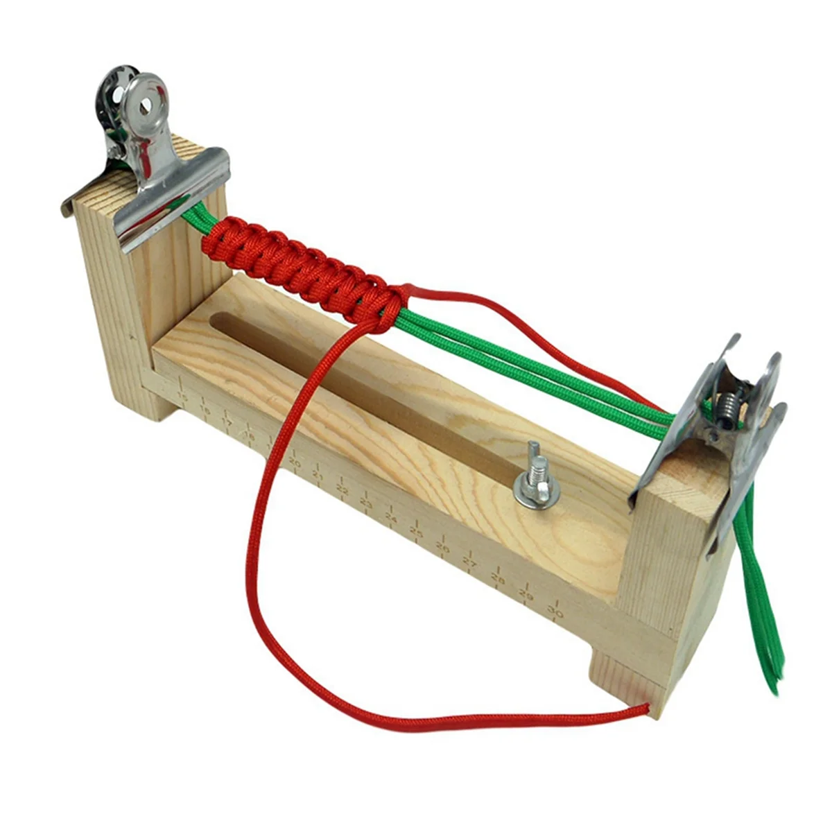 AT42 Diy Инструмент Браслет Тканый Верстак Длина Регулируемая Ручной Деревянный Набор Паракордных Приспособлений Платформа для Плетения Веревки, A