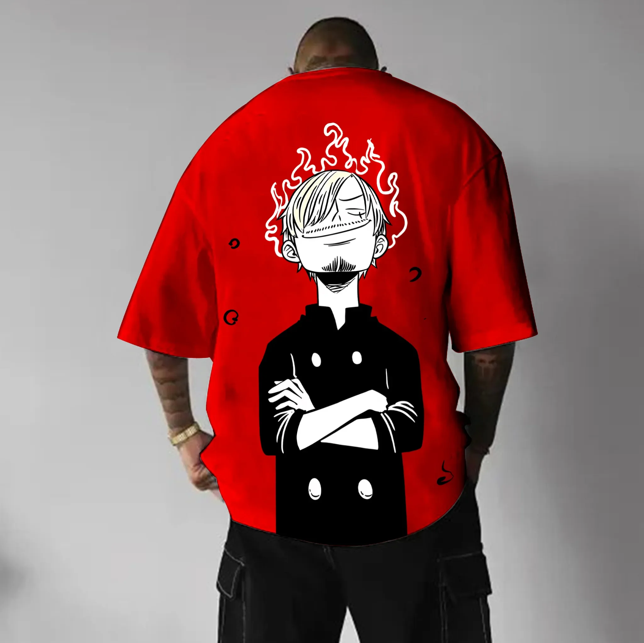Autumn Unisex Casual Anime Streetwear VintageT-shirt Pants Suit Tops Winter Hip Hop Trend Children Adult Y2k Fashion Tops