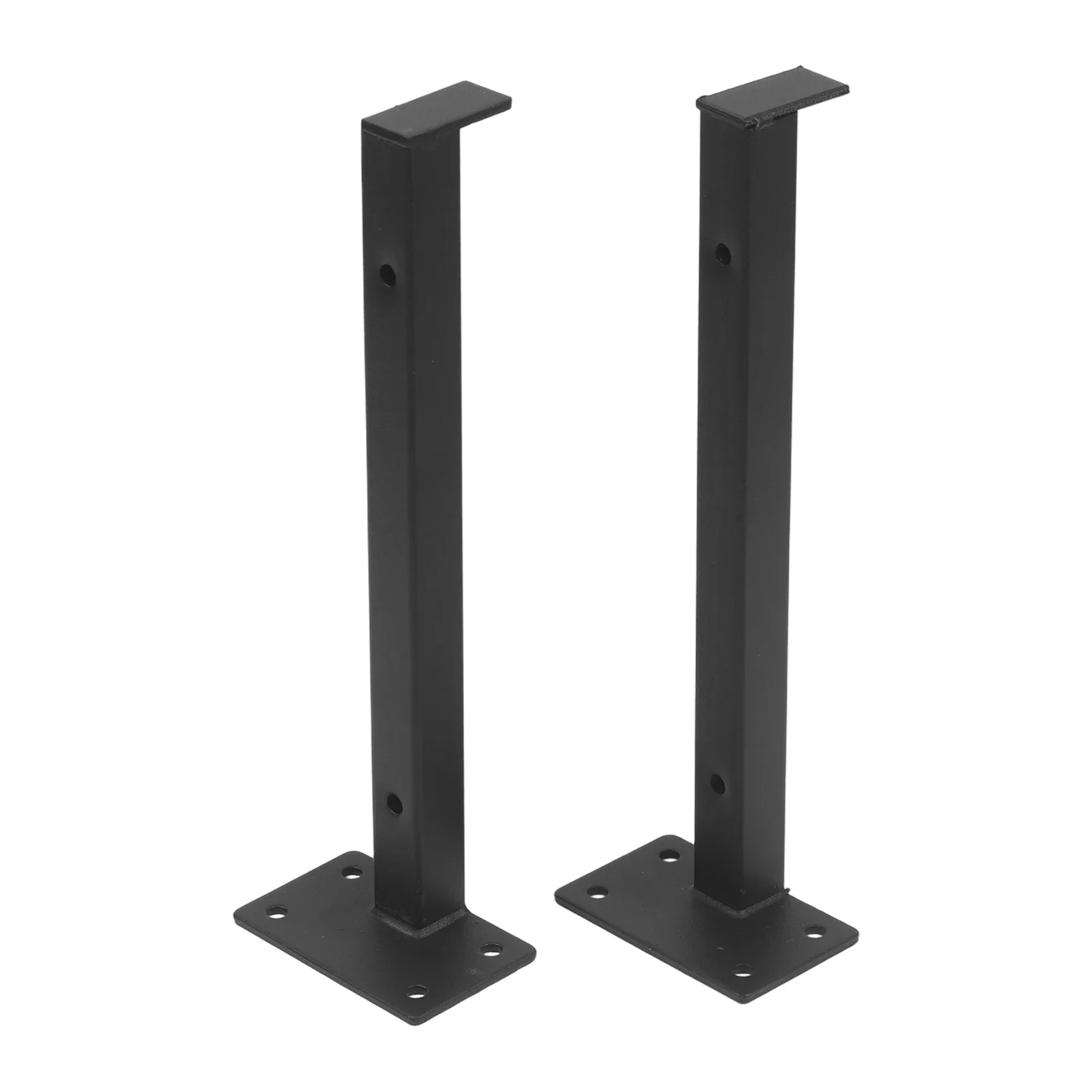 2Pcs Wall-Mounted Shelf Bracket 25cm Iron Storage Support For Living Room Office Bookshelves Storage Racks Display Support Shelf
