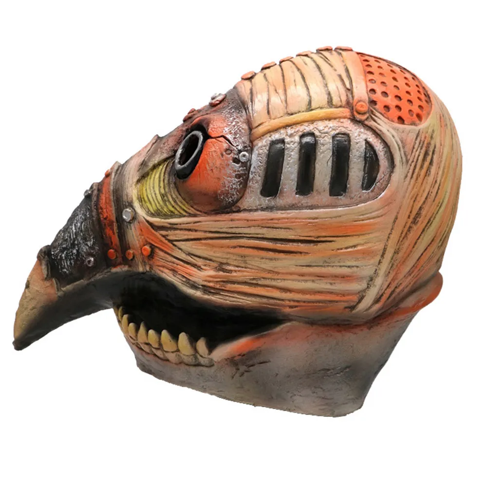 Pestdoktor-Vogelmaske mit Langem Schnabel, Cosplay Steampunk Halloween-Kostüm-Requisite aus Latex-Material – Detail 4