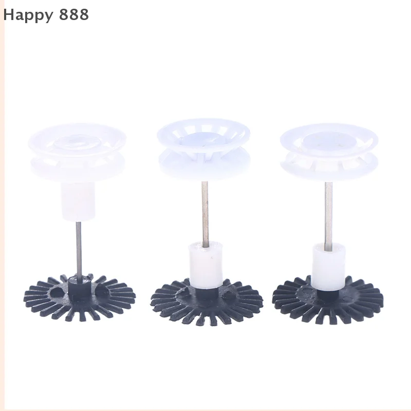 قطعتان من عجلات كشف إنذار لآلة التطريز - قاعدة مستديرة، متوافقة مع خط 1 مم، 1.2 مم، أو 1.5 مم #6