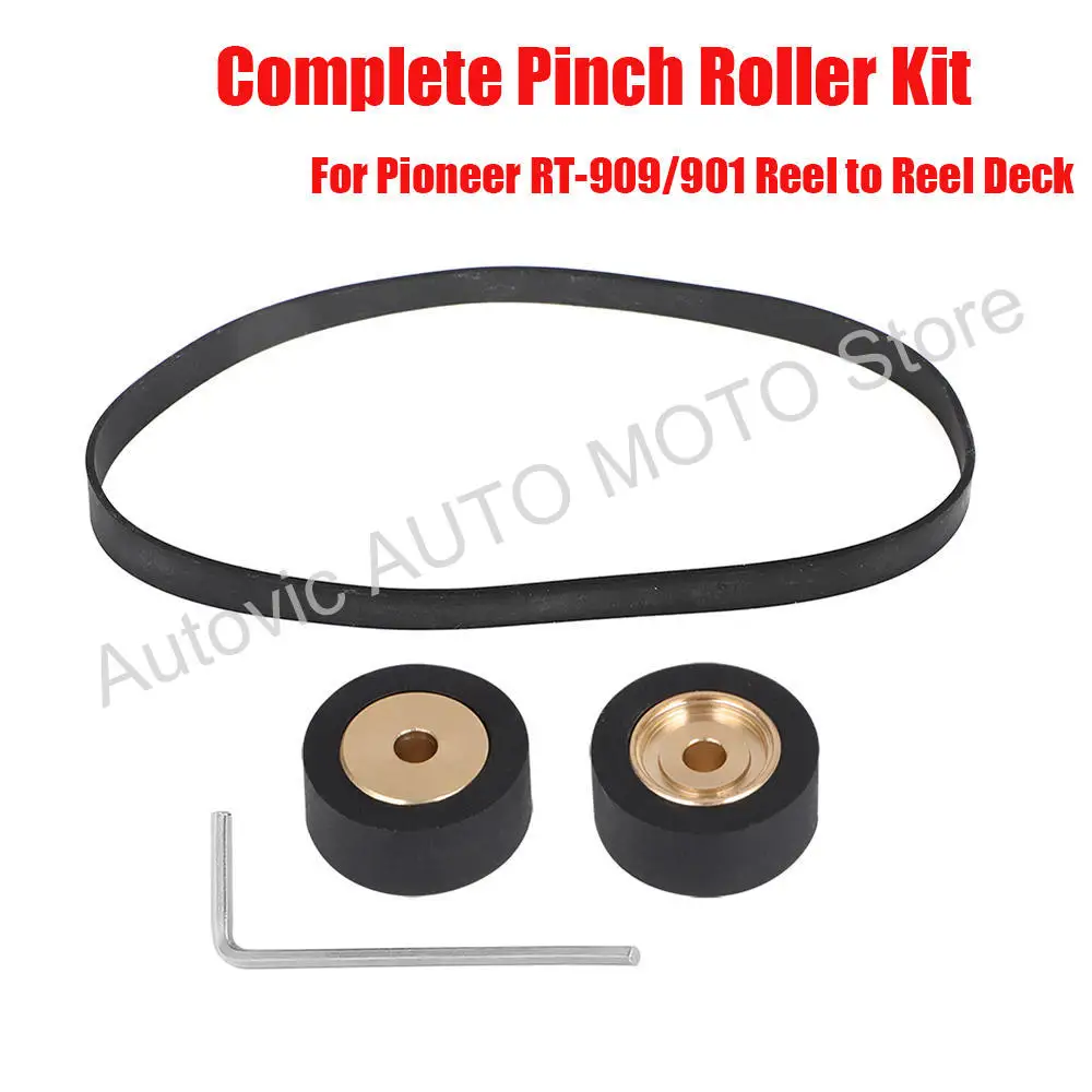 Para Pioneer RT-909 RT-901 carrete a carrete rodillo montaje llave correa plana