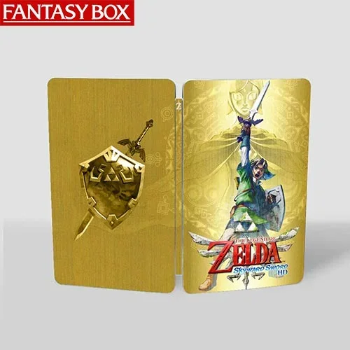TLOZ Skyward Sword HD NS Steelbook FantasyBox (Customization,Steel case,Game CD not included)