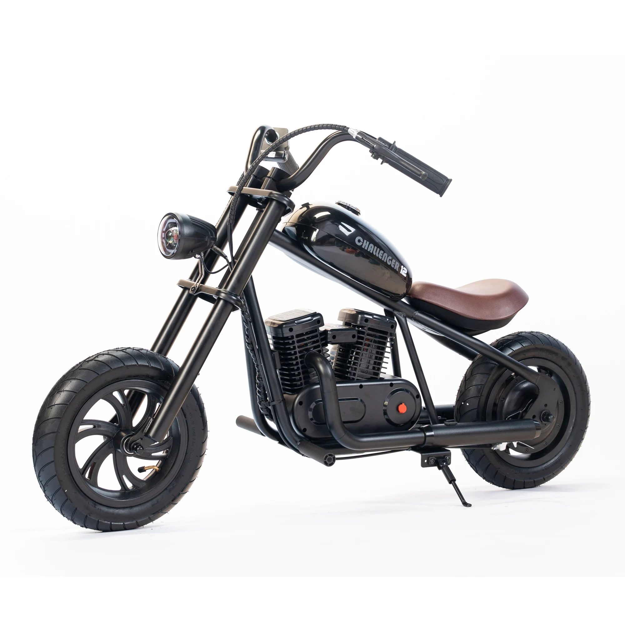 CHALLENGER12 Moto Elettrica per Bambini 160W 24V 5.2Ah Moto Elettrica per Bambini 12*3 Pollici Pneumatico Mini Bici Elettrica