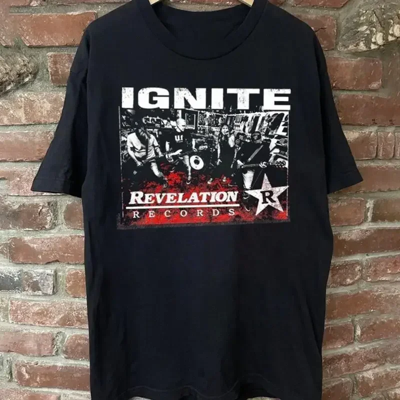 Ignite Band Revelation Album Rock Music T Shirt Cotton UU921