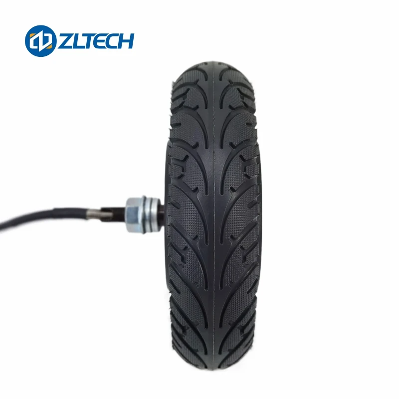 8inch 100kg Load 24V 500RPM 4096PPR Encoder Electric Brushless Engines In Wheel Hub Servo Motor For Robot AGV Wheelchair
