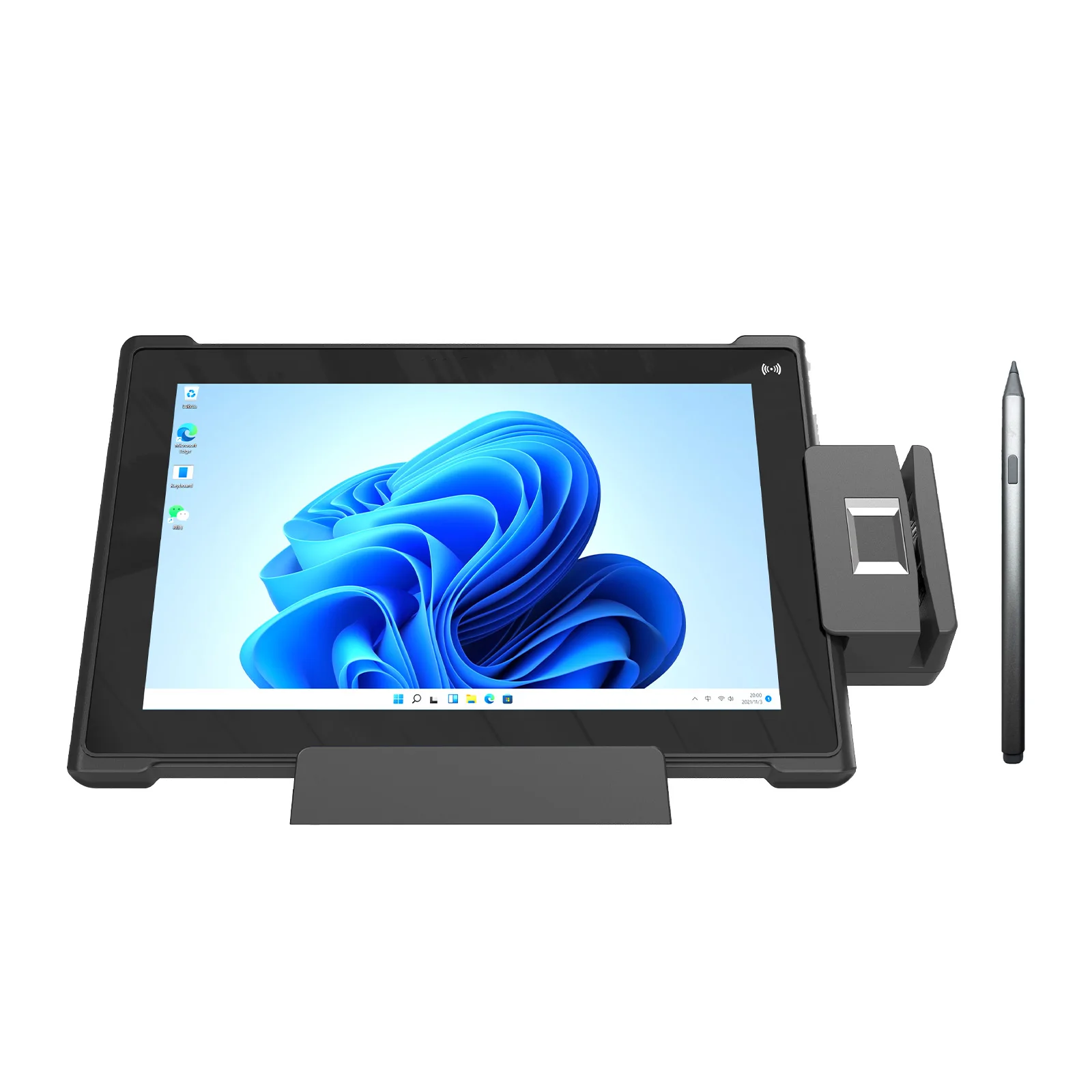 Emdoor Rugged Tablet IS19N, 10inch High Brightness ,2D Barcode Reader, NFC , Industrial Windows 11 Rugged Tablet