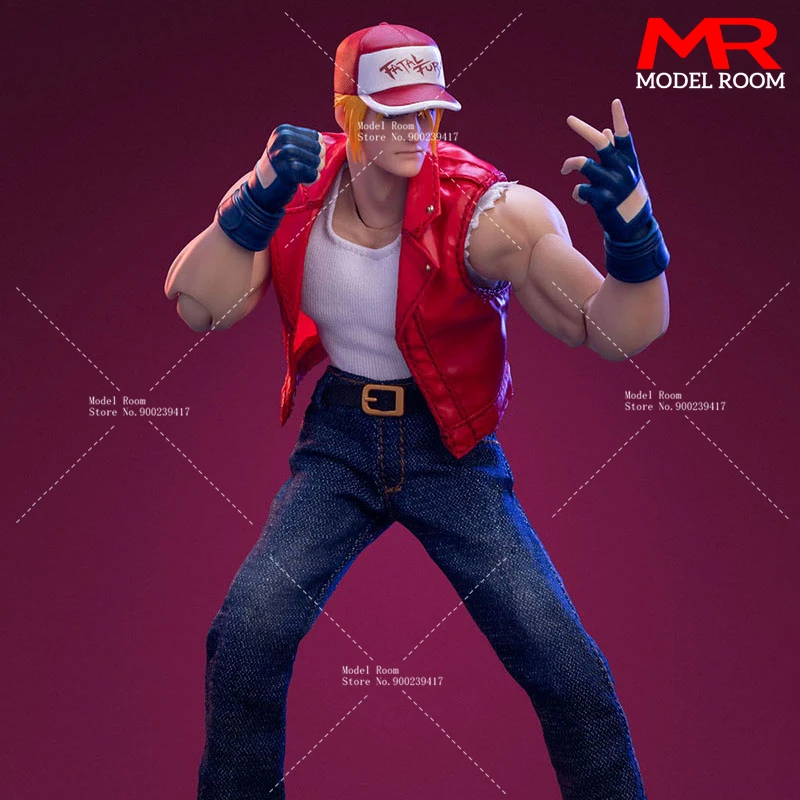 

2024 Q2 TUNSHI Studio TS-XZZ-005 1/12 Terry Bogard Double Head Action Figure 15.5cm Male Soldier Full Set Collectible Model Toy