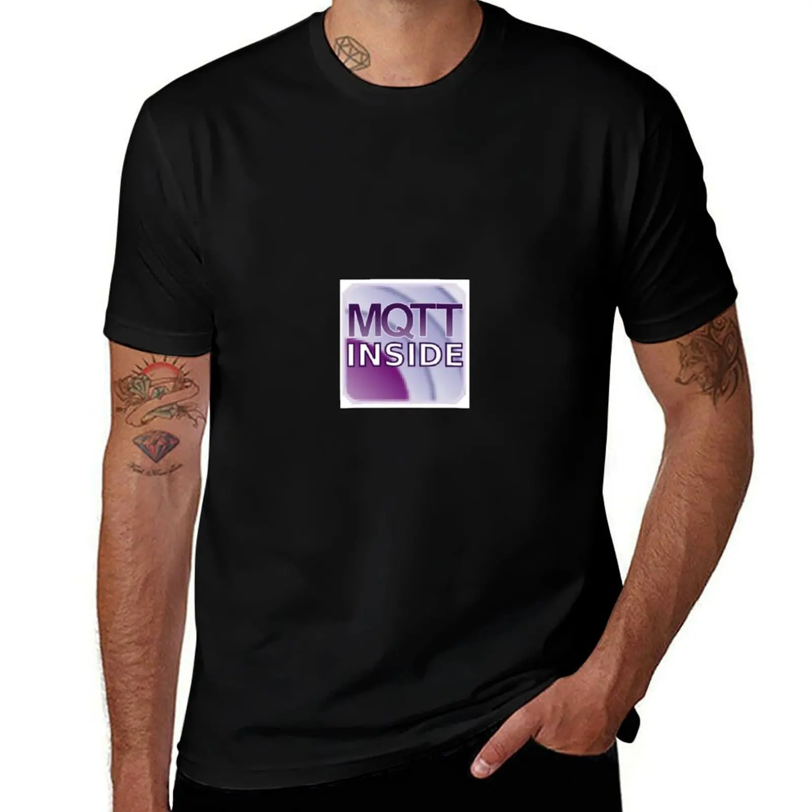 

MQTT Inside T-Shirt man t shirt designer cotton t shirt man T-Shirt
