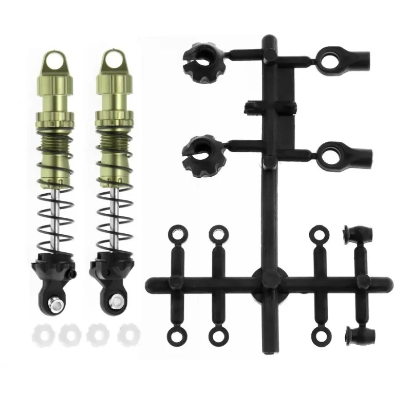 

2pcs Metal 80mm 90mm Shock Absorber for 1/10 RC Crawler Car Axial SCX10 RBX10 TRX4 D90 Upgrade Parts Accessories