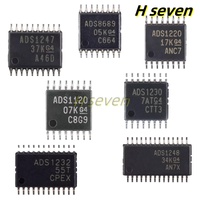 5pcs ADS1120IPWR ADS8689IPWR ADS1232IPWR ADS1220IPWR ADS1230IPWR ADS1248IPWR ADS1247IPWR Converter Chip