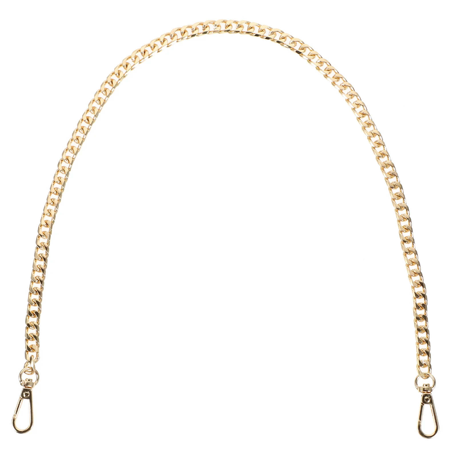 Metalen platte ketting Handtas Crossbody Vervangingsriem Delicate lichtgewicht gouden decoratie voor dagelijks gebruik Tasketting