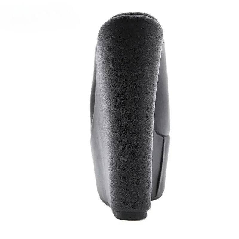 Aneikeh موضة اللمحة تو منصة إسفين الكعوب 2026 الصيف مصمم امرأة أحذية مفتوحة الصنادل حجم 35-42