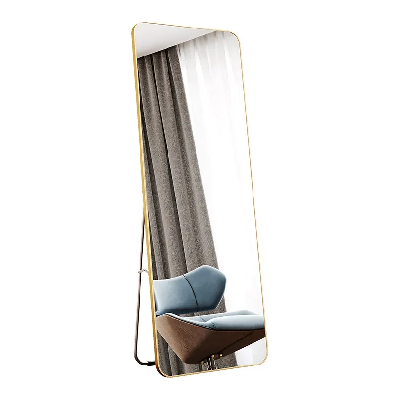 Full Length Floor Mirror Wall Mounted Large Dressing Glass for Bedroom Closet Store Fitting Room Home Decor