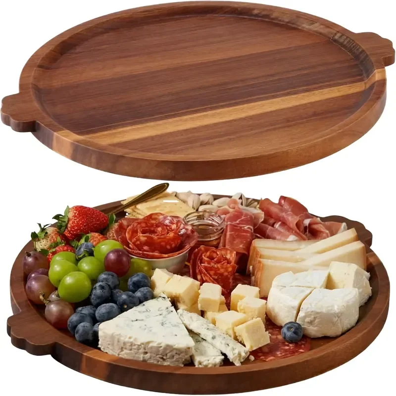 15X13.5 inch custom pattern eco-friendly wood deli board, decorative tray, Ottoman coffee table tray