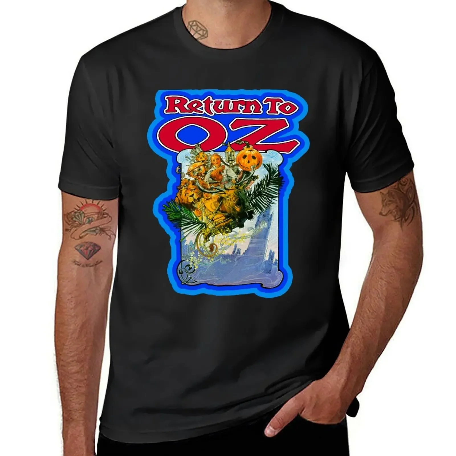 

Return to Oz Vintage Cartoon T-Shirt shirts graphic tees custom t shirt boys whites anime figures t shirts for men cotton