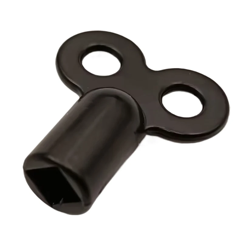 Plumbing Tool for Radiator Water Tap Vent Valve, Black Heating Wrench Radiator Bleeder Key