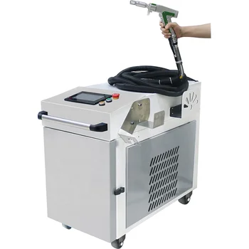 Heltec laser welder 1500W 2000W 3000W handheld fiber laser welding gun with wire feeder and cutting machine