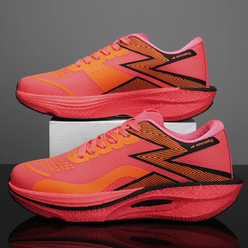 Marathon Men Running Shoes Carbon Board Speciality Sports Breathable Lightweight Women's Comfortable Athletic Outdoor Sneakers