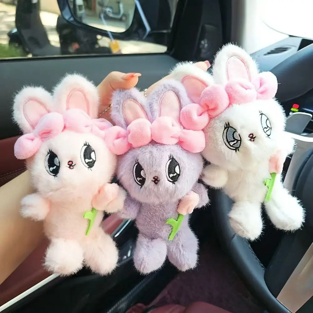 Высококачественный подвесной плюшевый кролик, мультяшный кролик, мультяшная сумка, подвеска для рюкзака, украшение для сумки