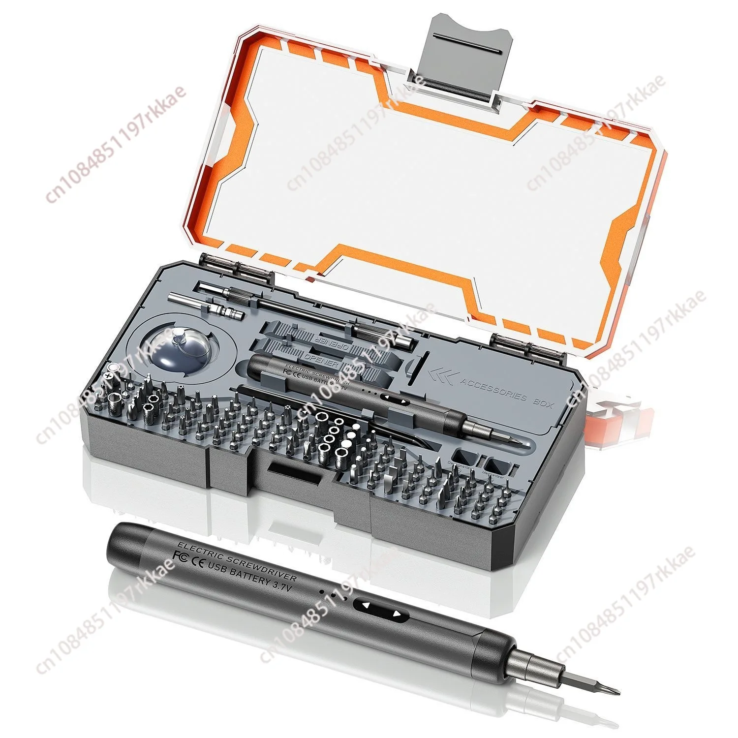 Electric screwdriver set 86-in-1 household rechargeable screwdriver batch lithium battery screwdriver precision tool