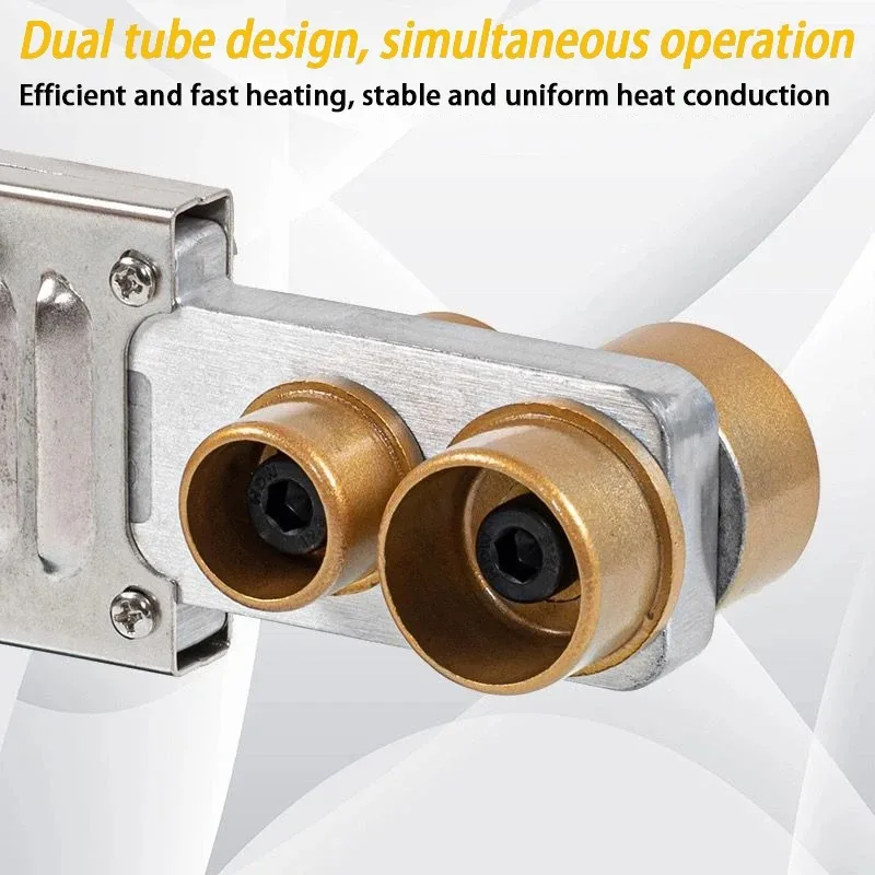 ماكينة لحام أنابيب المياه البلاستيكية المتوافقة مع بطارية ديوالت 18 فولت 20 فولت، رؤوس أدوات الذوبان الساخن لأنابيب البولي ايثيلين، PPR، PVC، PB #5