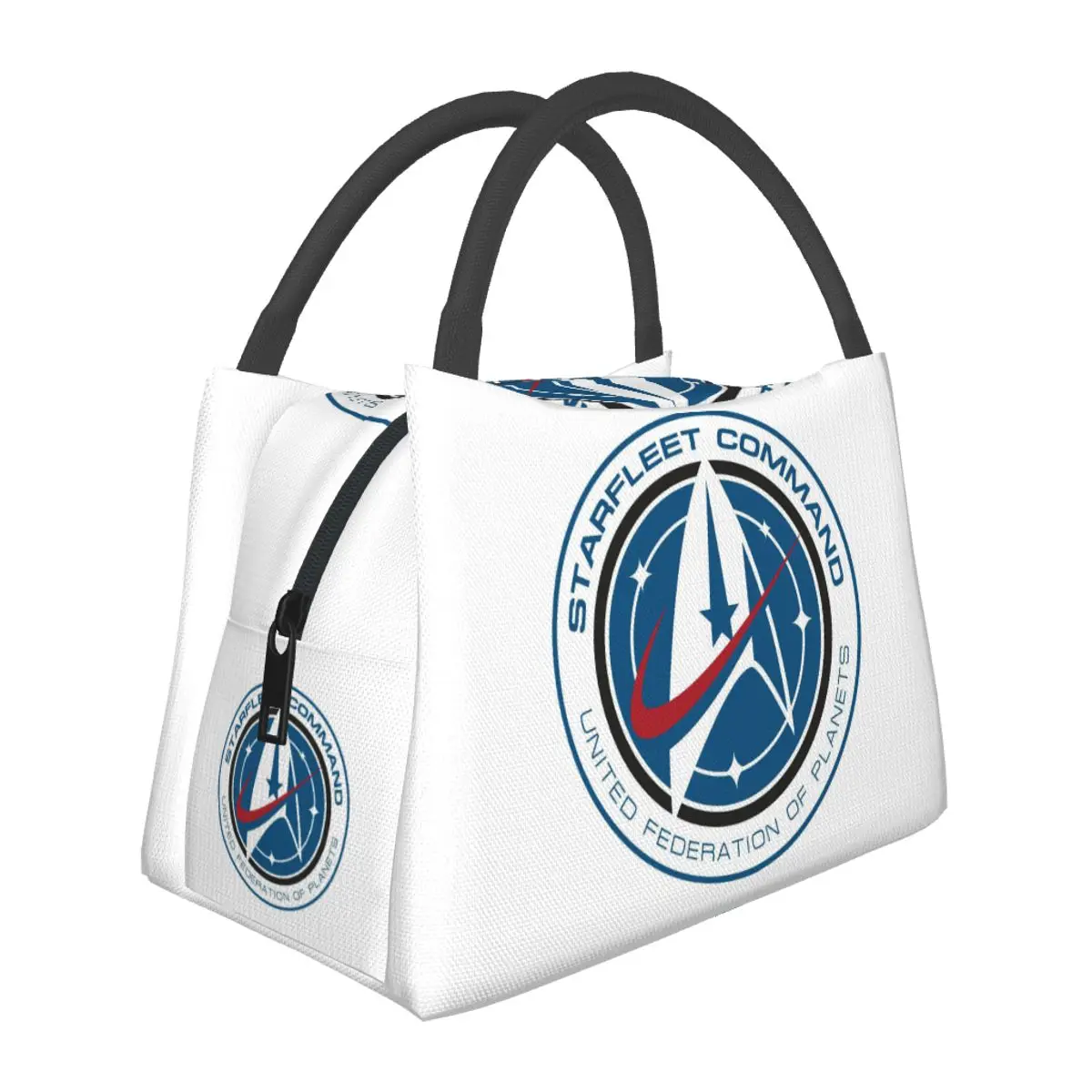 Star Treks Science Fiction TV Series Lunch Bag for Women Bento Storage Food Boxes Container Cooler Thermal Lunch Box Tote