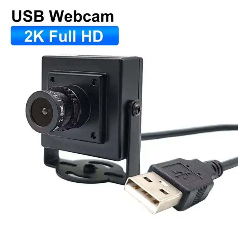 B04C-120 Grad Weitwinkel 2,8 mm Mini 2K HD PC Webcam High Speed Video Live Computer USB Kamera