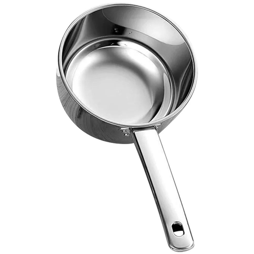 Household Stainless Steel Spoon Baby Scoops Flour Sugar Garden Water Ladle Food Pot