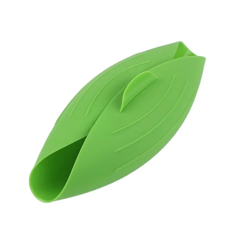 Silicone Bread Maker Bowl, Loaf Pan, Microwave Vegetable Steamer Baking Bowl Silicone Bread Pans Heat Resistant Reusable, Green