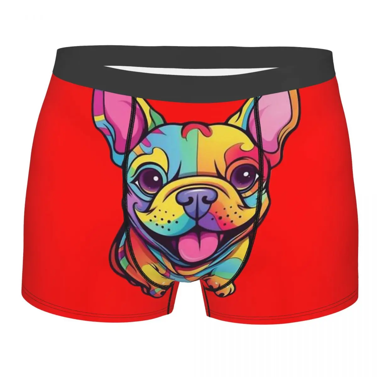 

Cute Pets Bulldog Man's Underpants Highly Breathable Top Quality Gift Idea