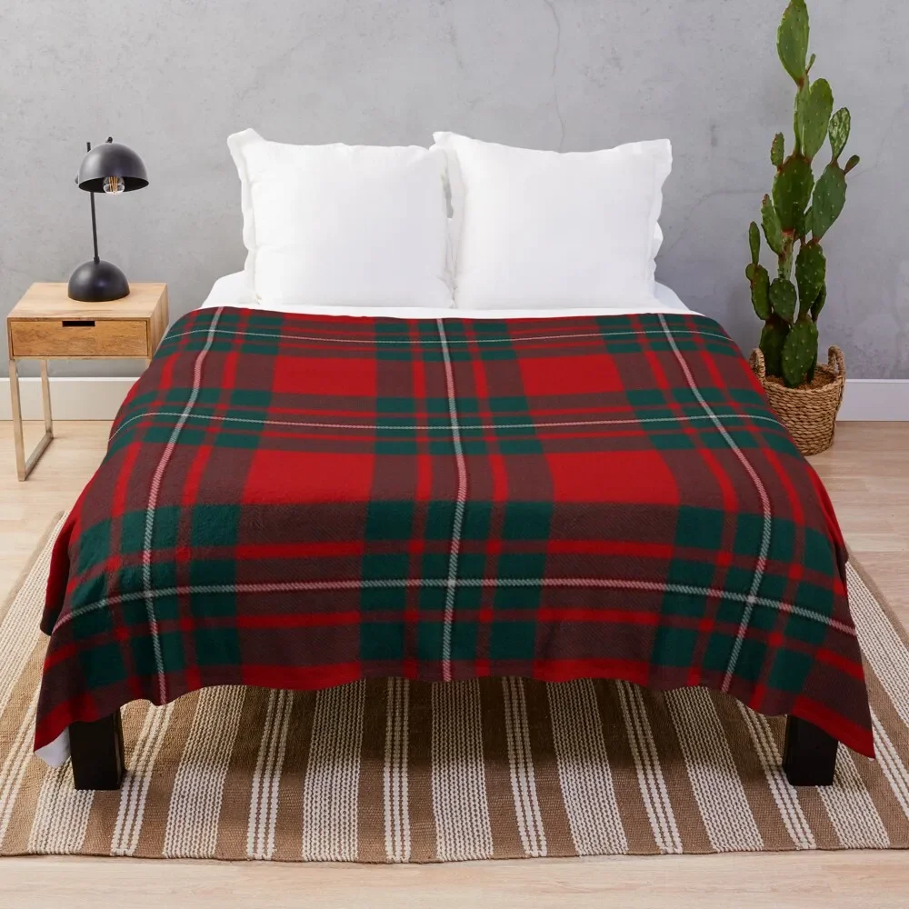 

MacGregor Scottish Tartan Throw Blanket Sofas Kid'S Picnic Luxury Thicken Blankets