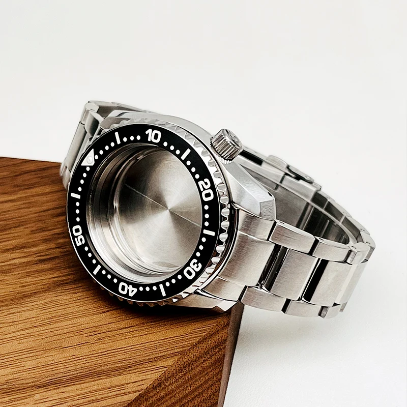 Mod NH35 SPB185 Watch Case add Bracelet Set Fit For NH34 NH35 NH36 Automatic Movement SPB185 SPB187 Watch Case and 20mm Band Kit - Image 4