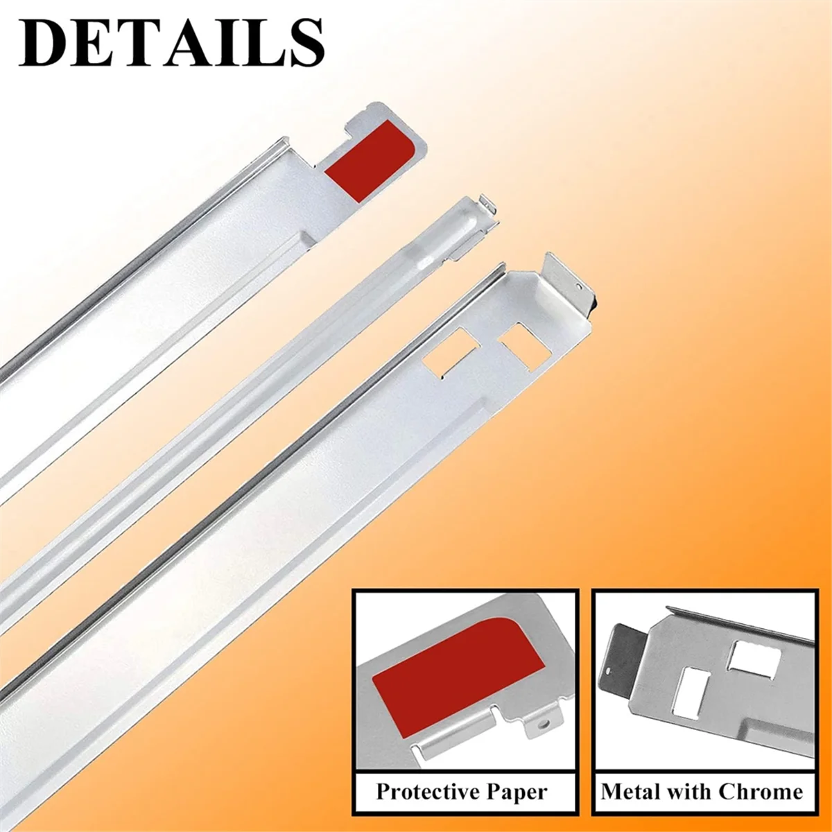 ABJZ KSTK1 طقم تكديس الغسيل مقاس 27 بوصة بديل للغسالة والمجفف - معدن صلب مطلي بالكروم