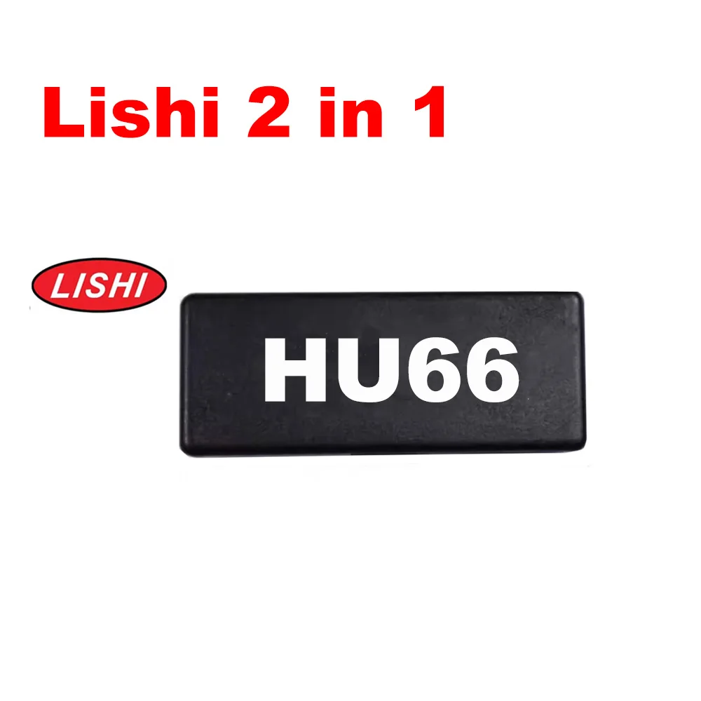 Lishi 2 in 1 decoder HU66 V3 Ign/Dr/Bt Lishi HU66 2 in 1tool For Audi for Ford for Seat for Porsche for Skoda