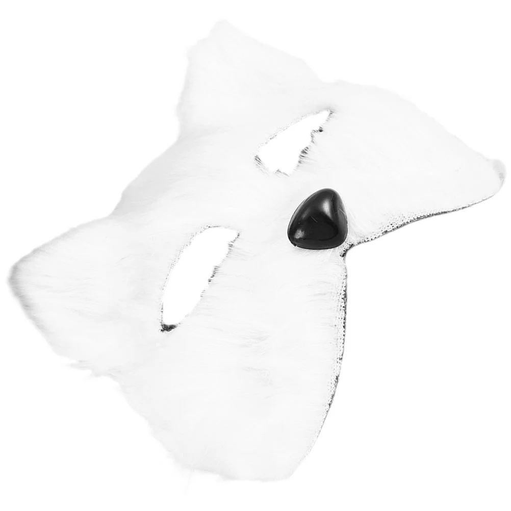 

Eye Masks Fox Animal for Kids Prom Blank Women Felt Half Face Costume White Man