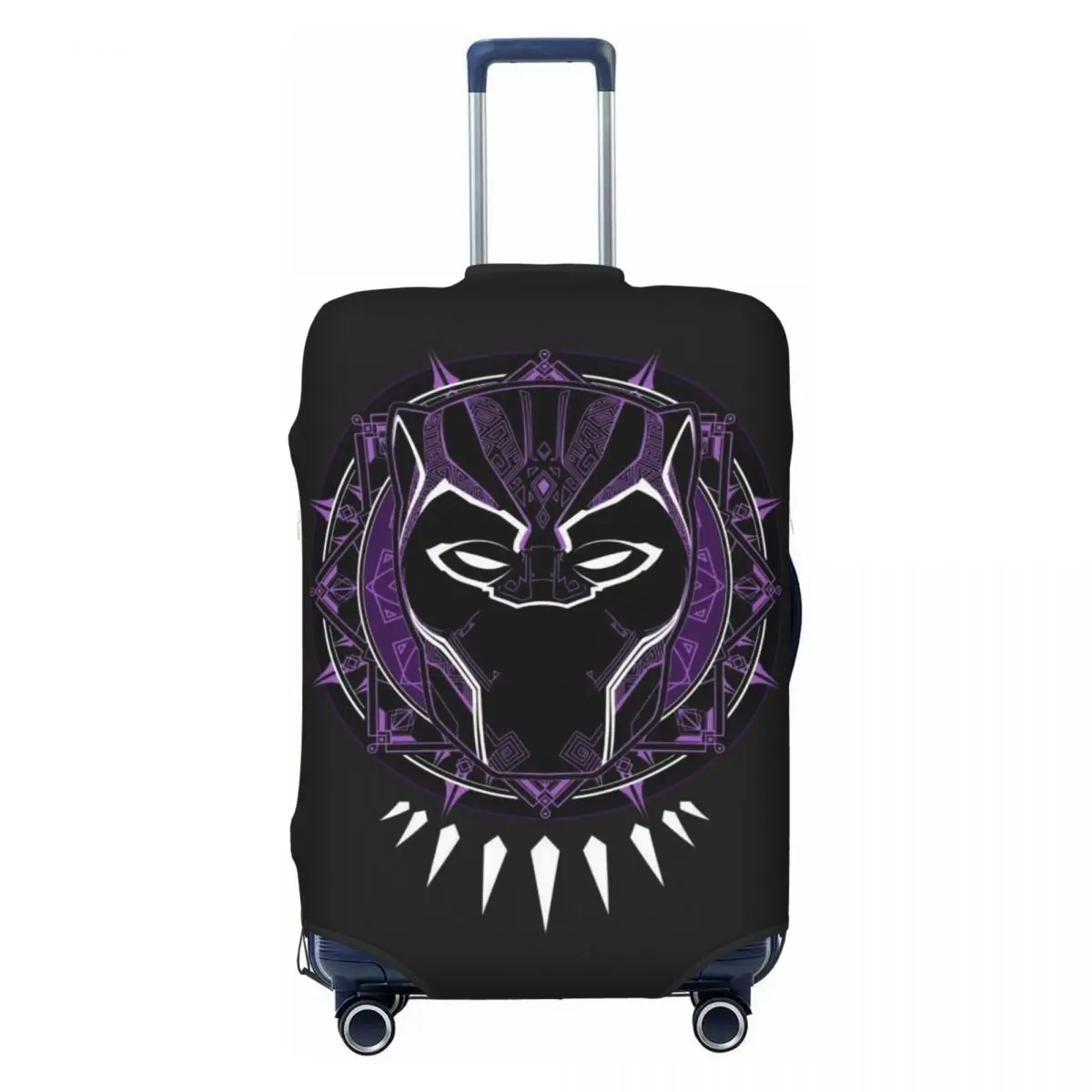 

Custom Blacks Panthers Movie Luggage Cover Protector Funny Travel Suitcase Covers for 18-32 Inch