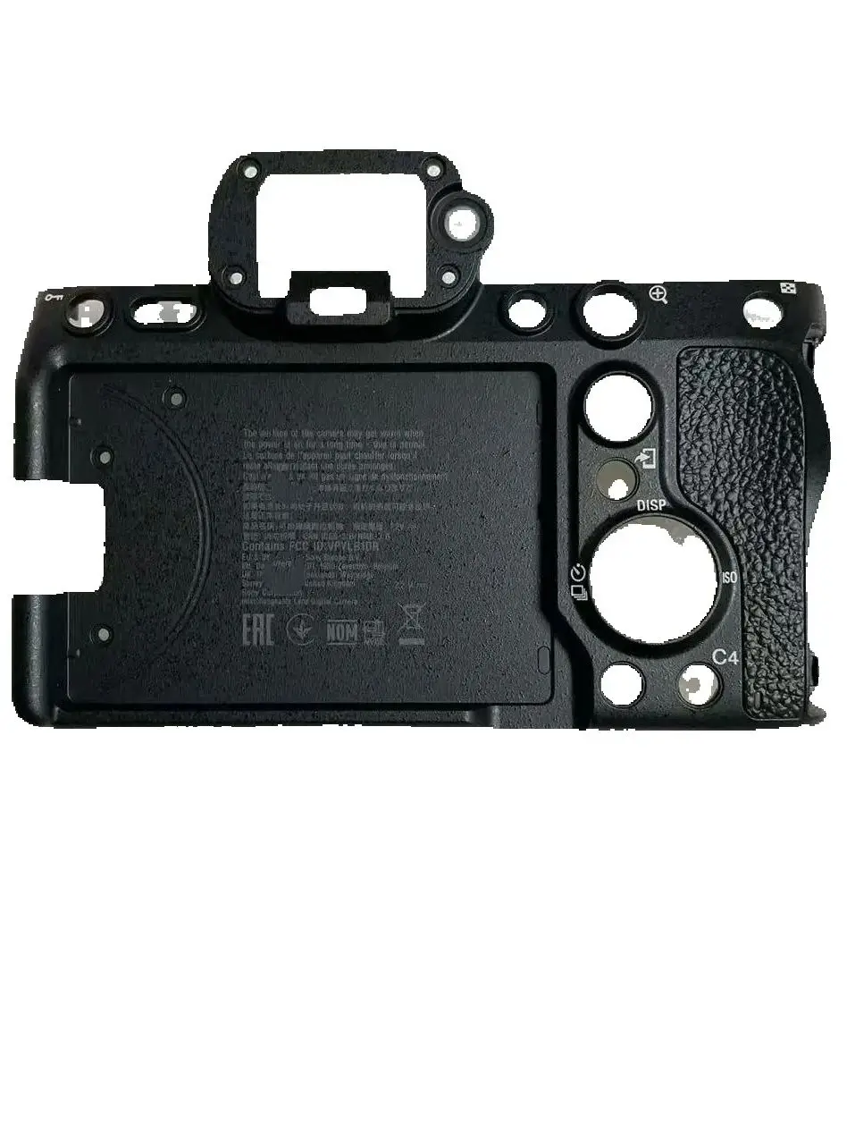 

New Original Back Cover With Thumb Rubber for Sony ILCE-7M4 A7M4 Camera Rear Shell Repair Part
