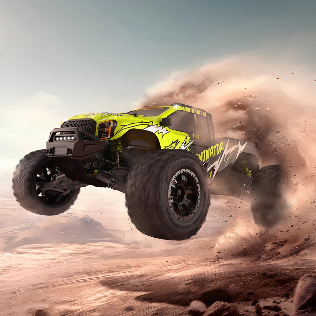 

LERALO RZ001 1/10 Almighty Terminator RC Electric Brushless 1:10 4WD Bigfoot Buggy Model Car and Carbon Fibre Frame V2 Version