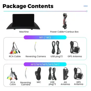 適用於BMW X3 E83 左舵車型(2006-2010 年款,無螢幕)的 10.25 吋 Linux 系統,支援 CarPlay 和無線 Android Auto 功能。 6 最佳銷售 BMWX3 E83安卓 - №4