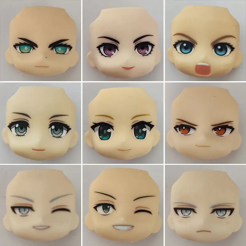 GSC Clay man accessory dismemberment hair face doll accessories