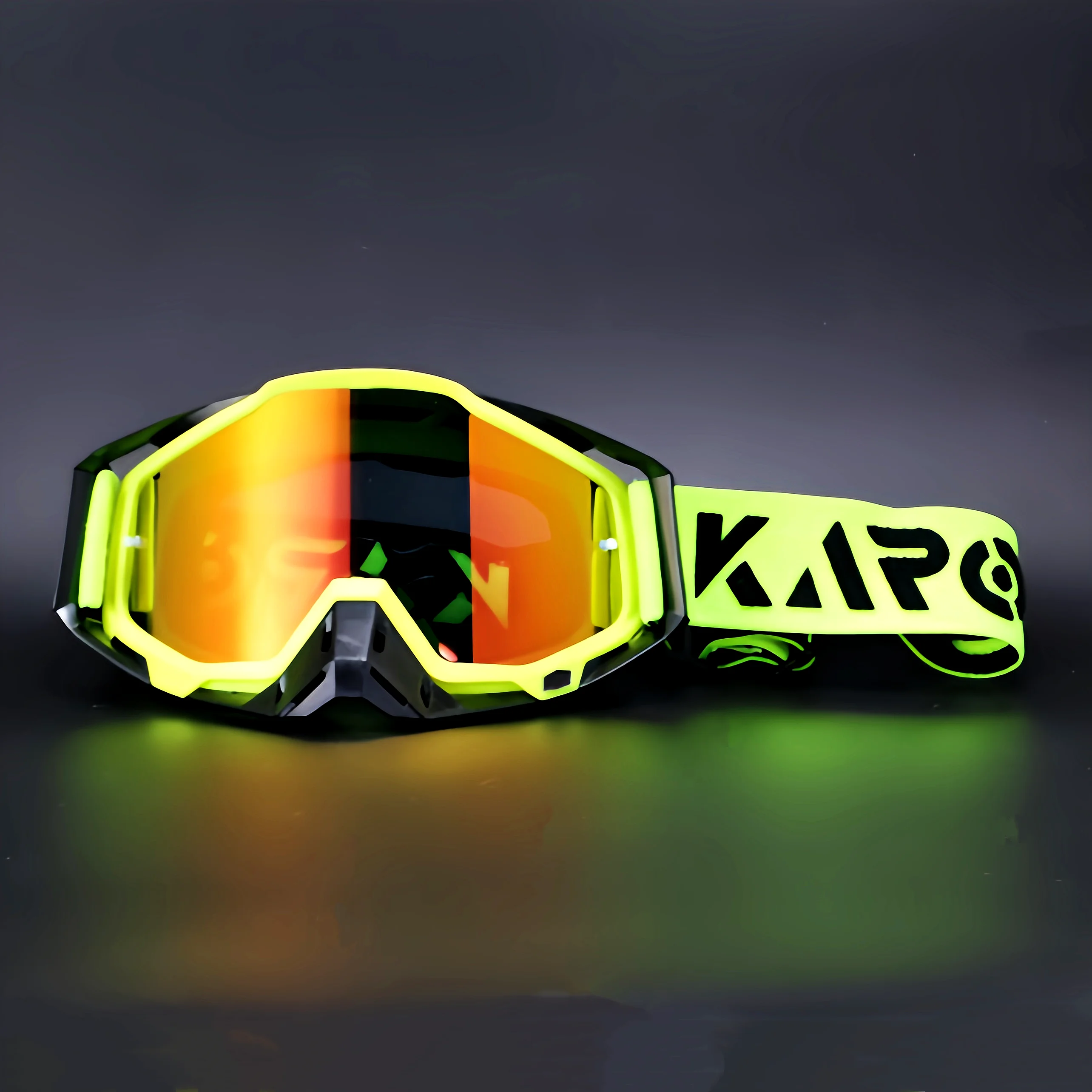 KAROS Sports Motocross Goggle Motorcycle Sunglasses Man MTB ATV Mask Windproof Protection Skiing Cycling Racing Off-Road Glasses