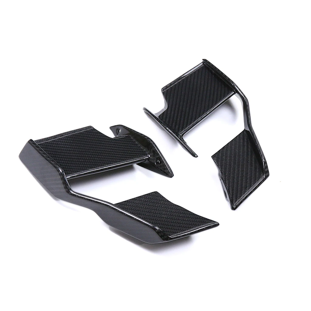Carbon 100% Real 3K Dry Carbon Fiber Motorcycle Winglets for M1000R 2023 - 2025 S1000R 2021 - 2025