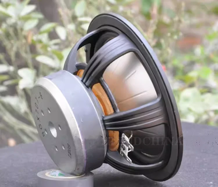 AB-01 6 بوصة مكبر صوت متوسط سبائك المغنيسيوم تكنولوجيا السطح الصلب تكنولوجيا الأنابيب المضبطة 8Ohm (1 قطعة)