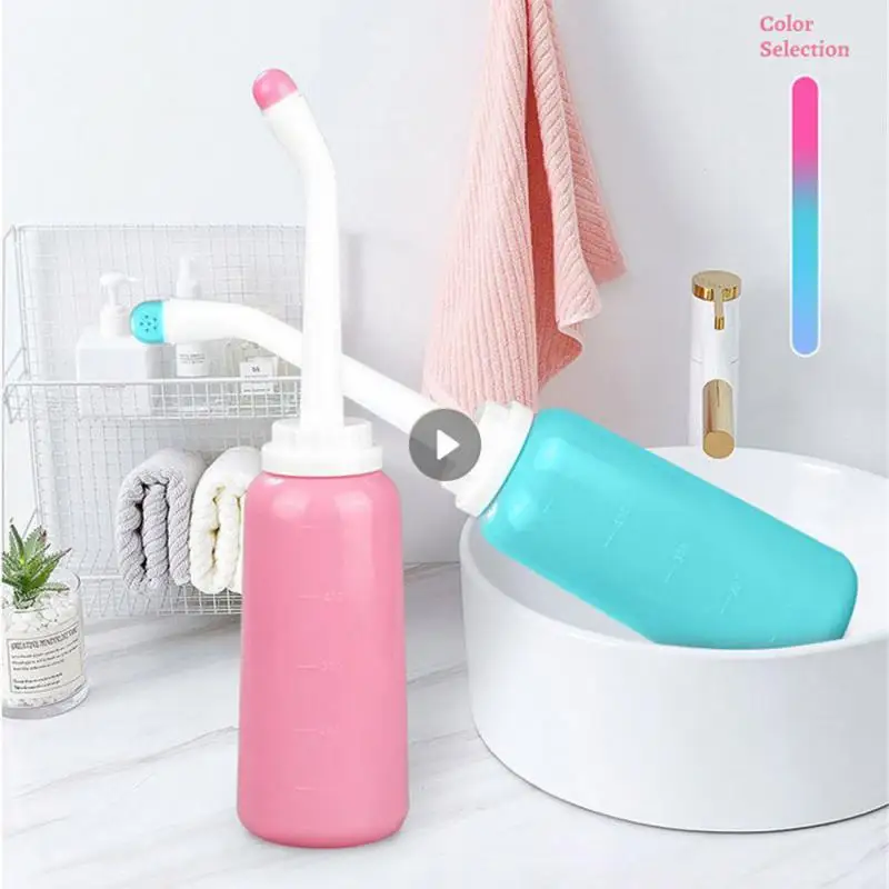 Toilet Spray Travel Carry Small Cleaning Portable Spray Portable Handheld Blue 500ml Wash Ass Cleanable Pte Handheld Spray